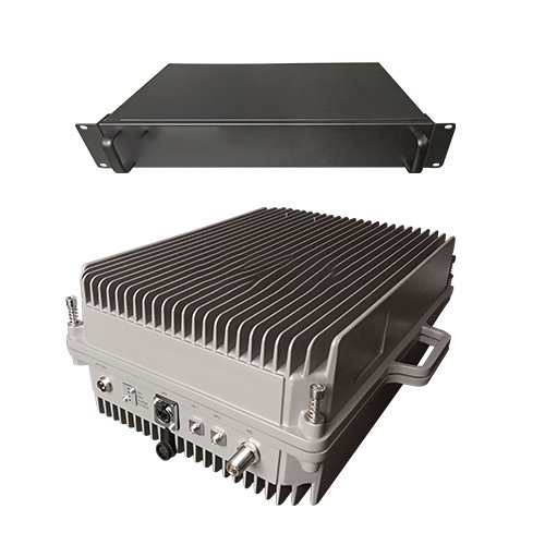  渝中TETRA800数字警用集群数字光纤直放站远近端机